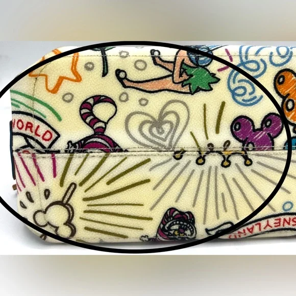 Dooney & Bourke Disney Sketch Tassel Tote - Picture 12 of 16